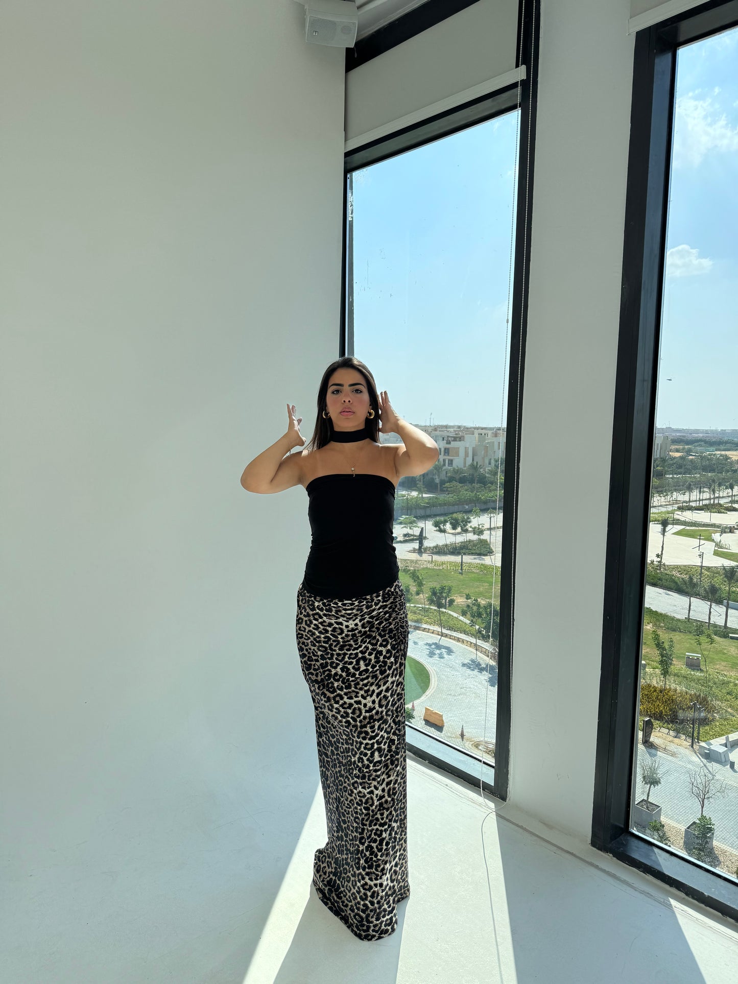 Leopard Skirt