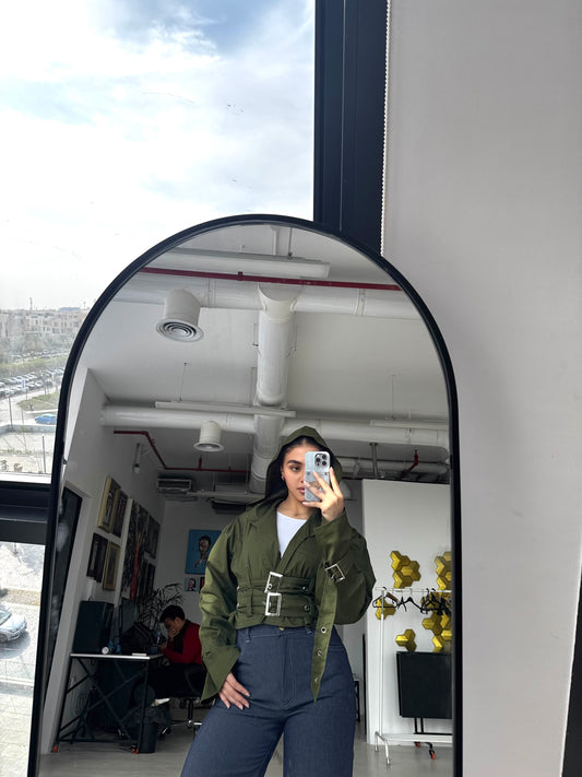 Duo-Belted Jacket