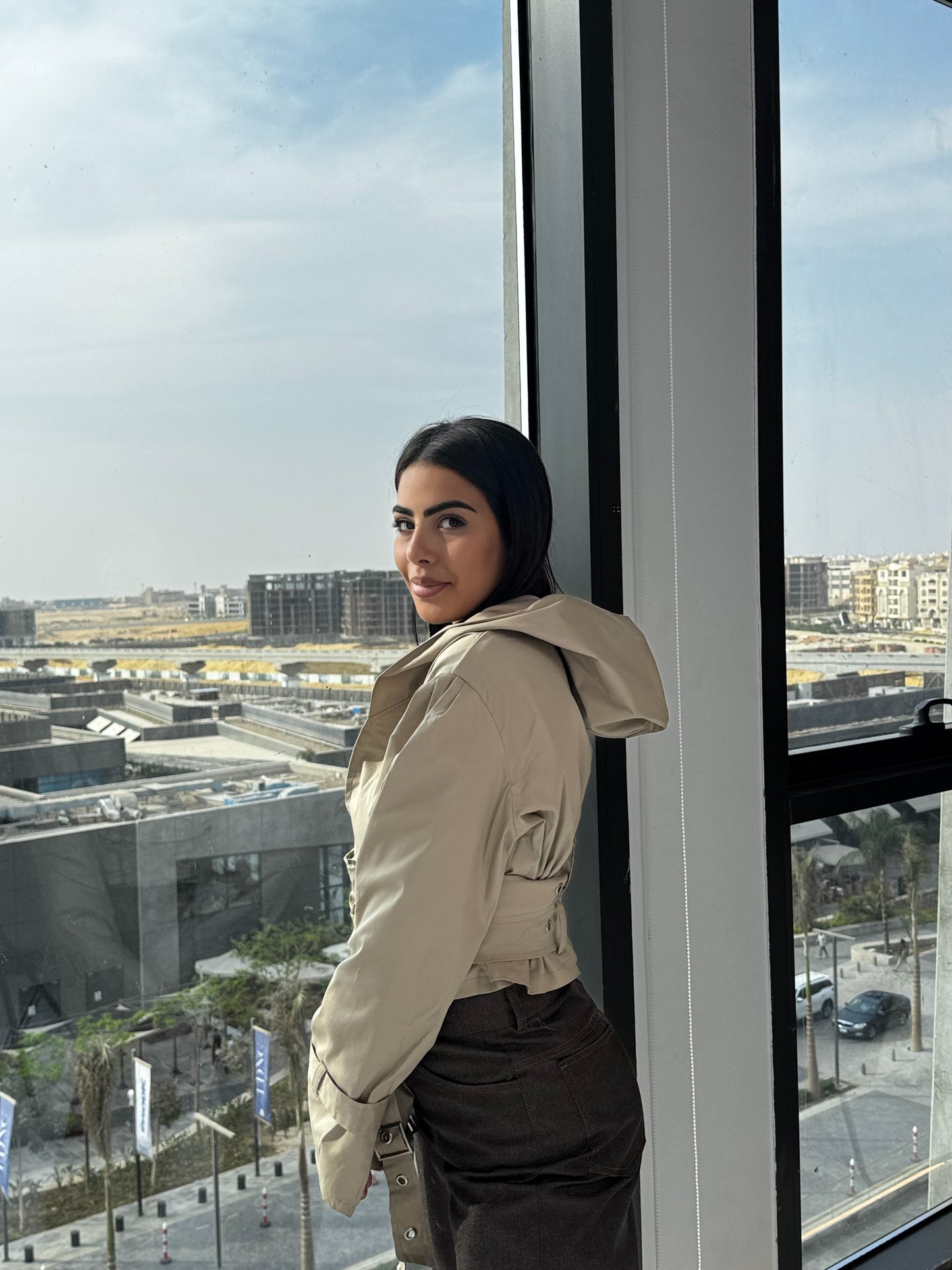 Duo-Belted Jacket
