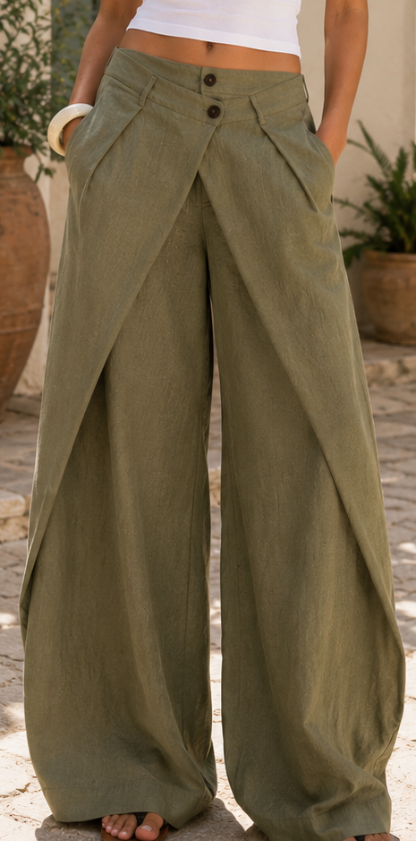 V. Linen Pants