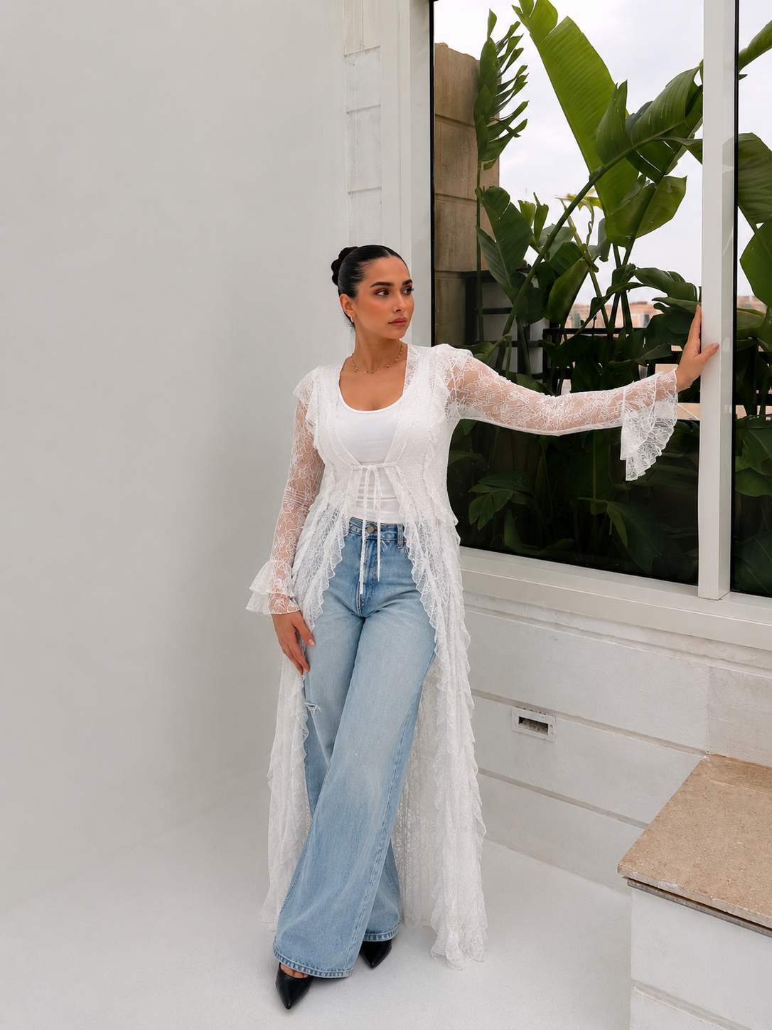 The Ruffles Cardigan