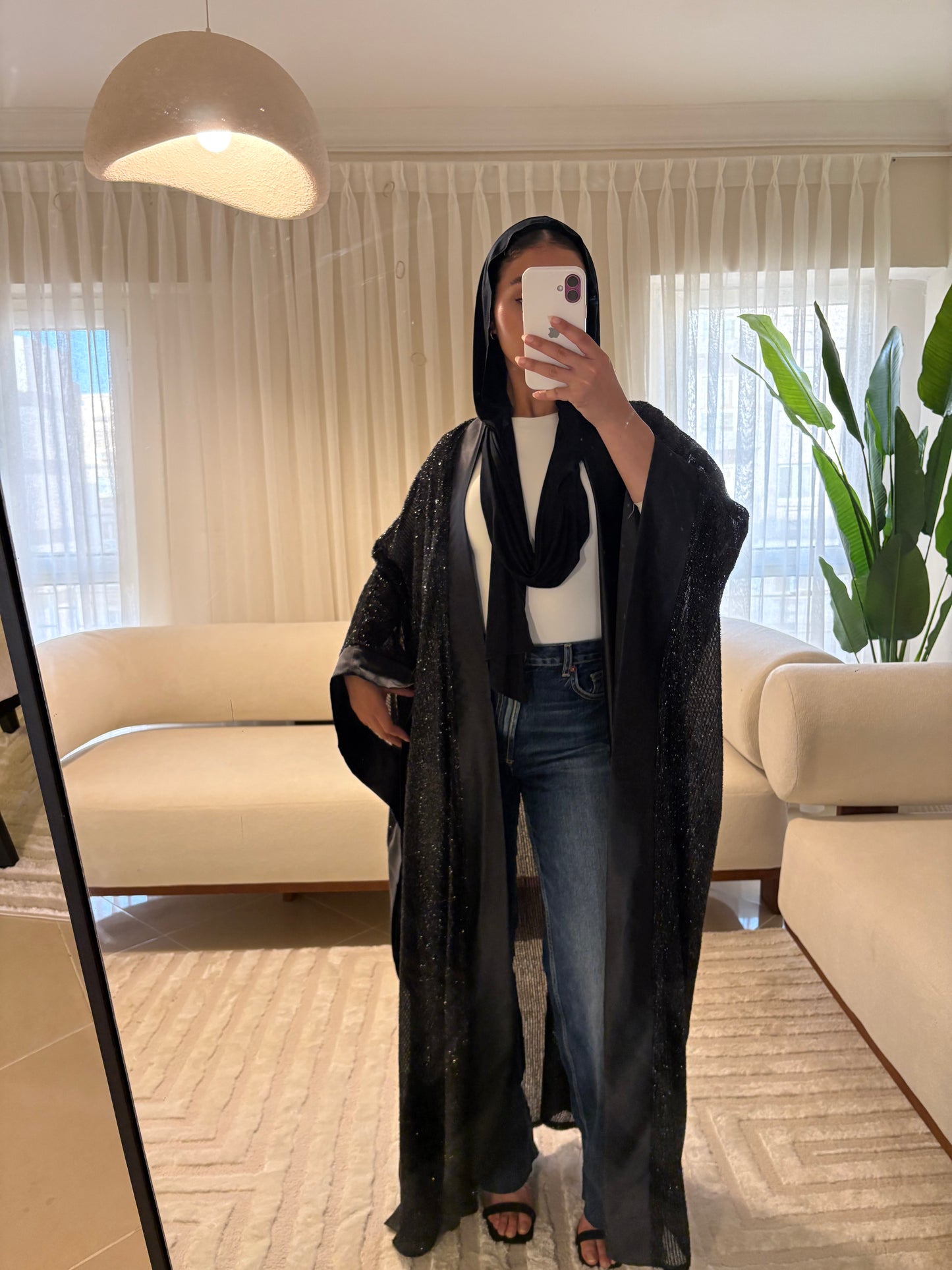The Sparkle Net Kaftan