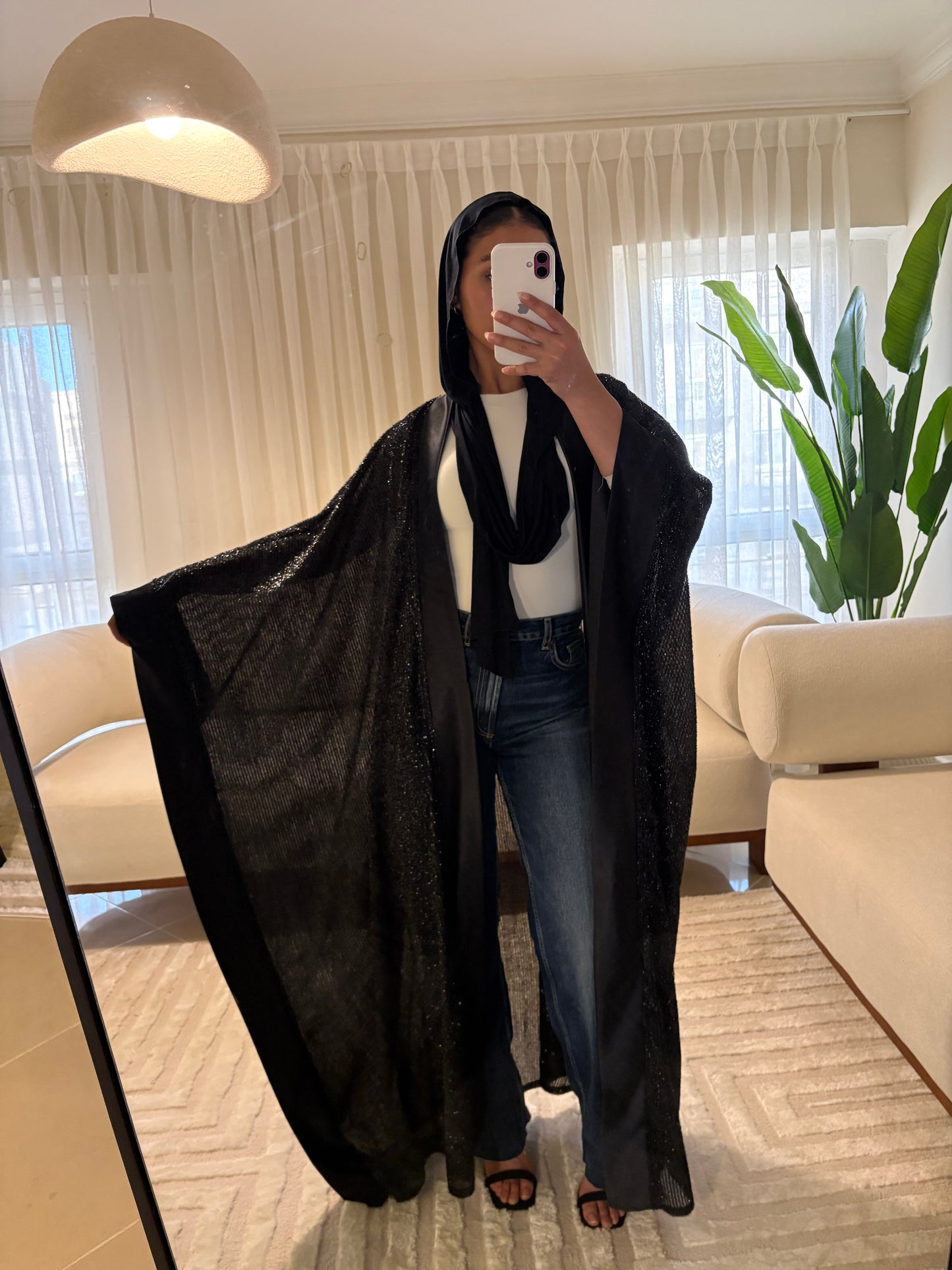The Sparkle Net Kaftan