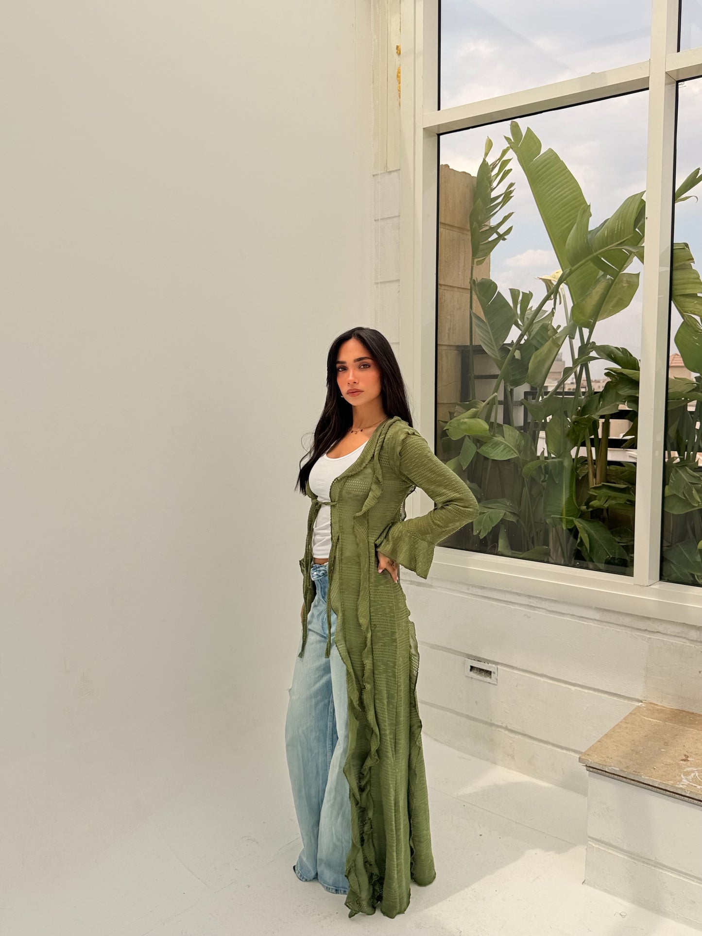 The Ruffles Cardigan