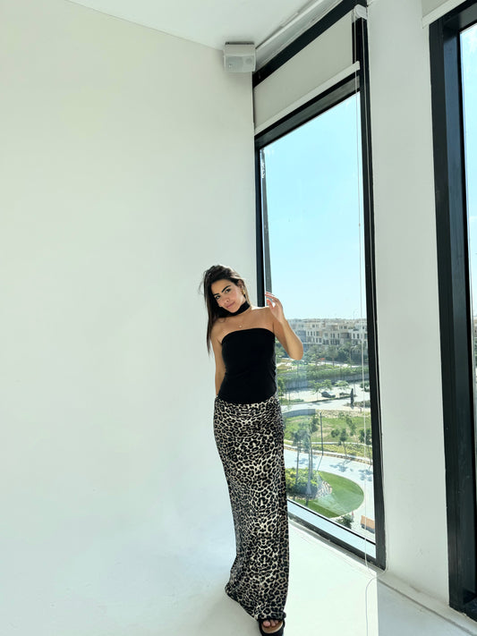 Leopard Skirt