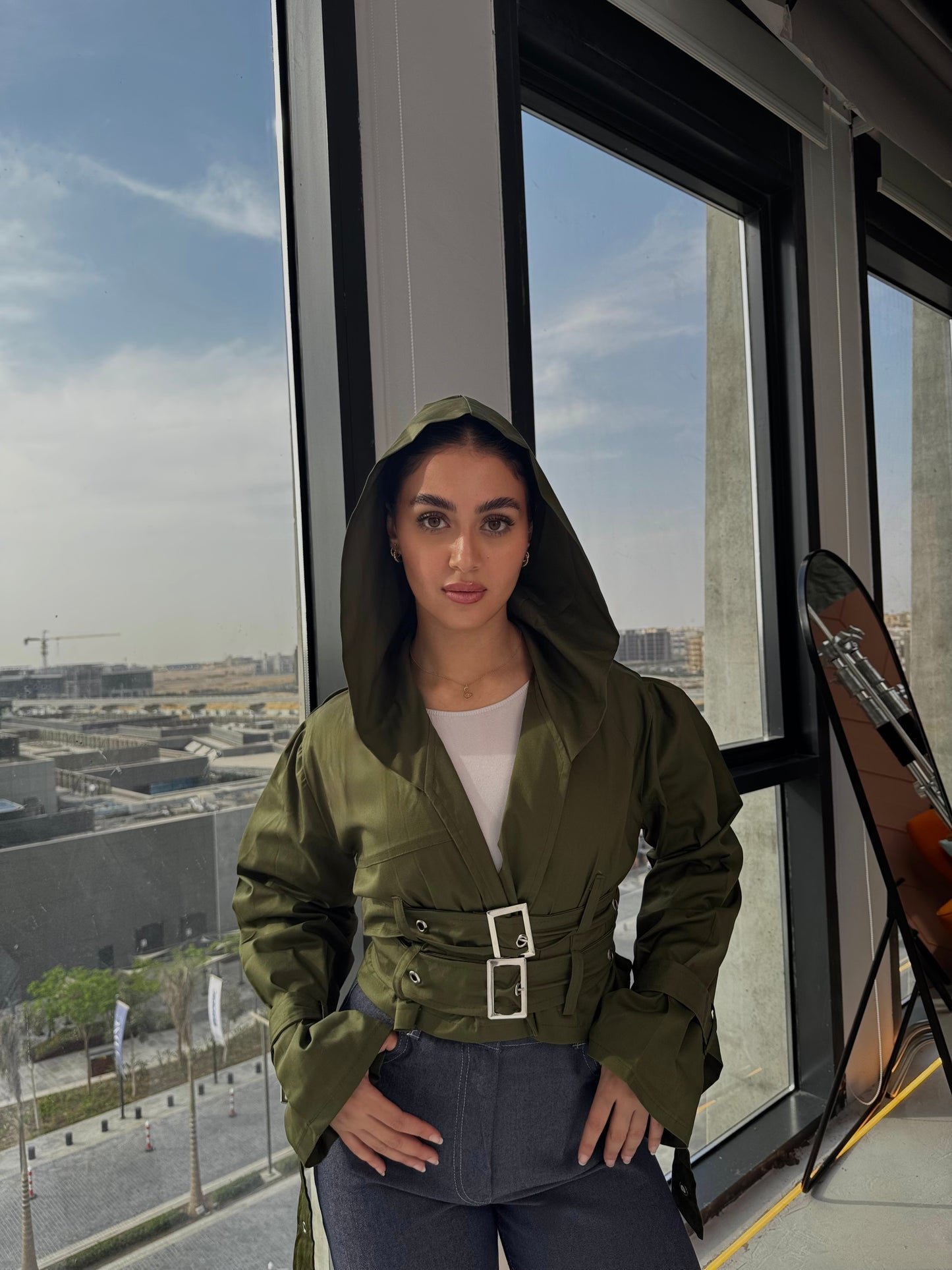 Duo-Belted Jacket